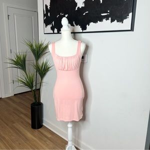 Bubble Bath Pink Mini Dress
